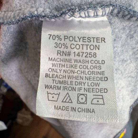 Simply Southern Womens L Western Barbie Sweatshirt Blue Crew Cowgirl Cozycore - Picture 4 of 10